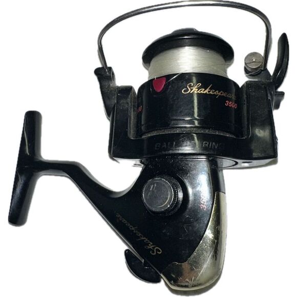 Shakespeare Other - Vintage‎ Black Shakespeare 3500 Fishing Spinning Reel with Line